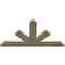 Ekena Millwork Saratoga Rough Sawn Timber Gable Bracket, Douglas Fir, 60"W x 32"H x 2"D x 6"F, 13/12 Pitch GBW060X32X0206SAR00RDF - alternate 2